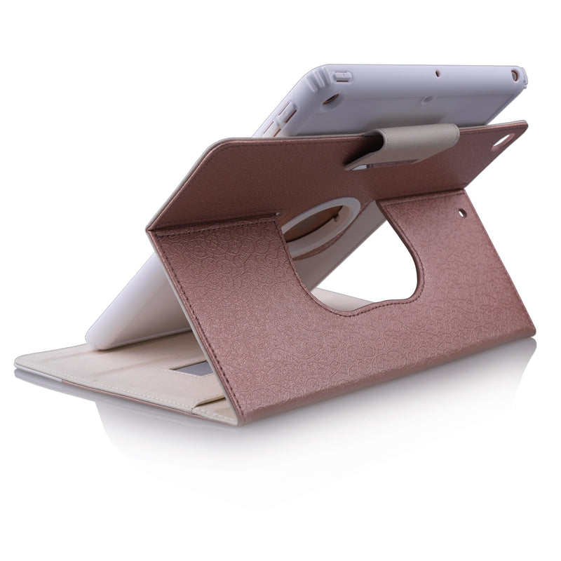 Thankscase Case Compatible for iPad Air 10.5" (3rd Gen) / iPad Pro 10.5, Rotating Case Cover with Pencil Holder, Swivel Case Bulid-in Wallet Pocket, Hand Strap for iPad Air 3 2019