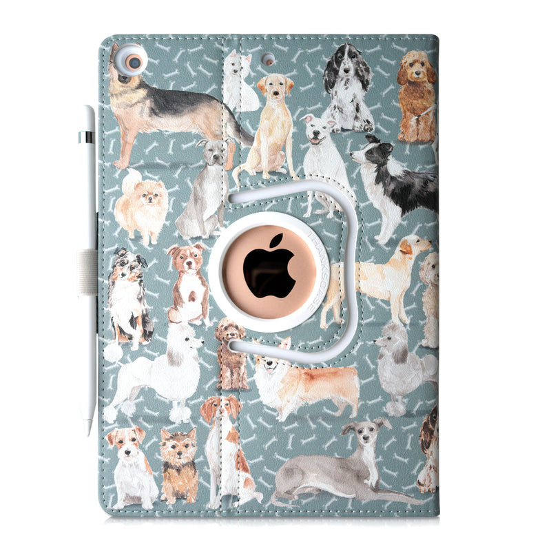 Thankscase Case for iPad 8th Generation / iPad 10.2 / iPad 7th Generation-Bones Light