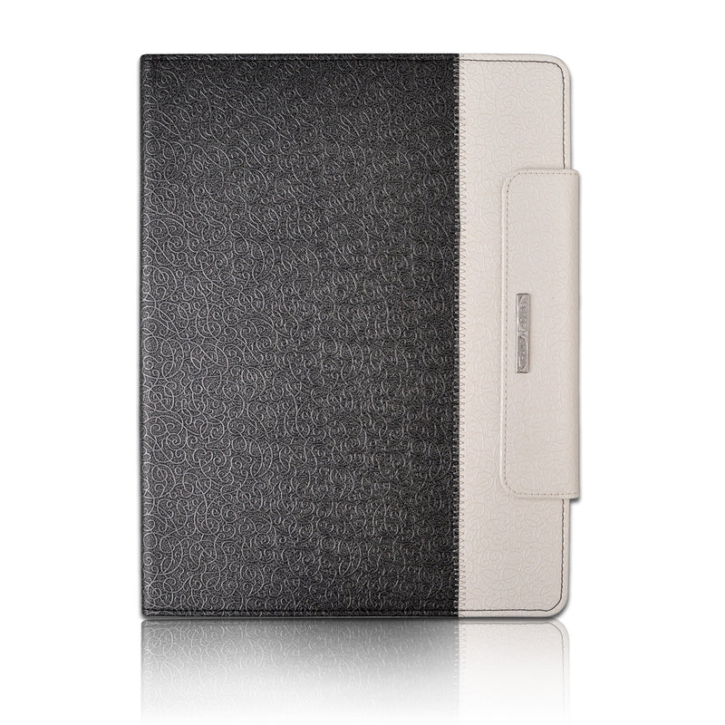 Thankscase Case for iPad Pro 12.9 2020, Rotating PC Smart Cover with Pencil Holder [Support Pencil Charging], Wallet Pocket, Hand Strap for iPad Pro 12.9 4th Gen/ 3rd Gen