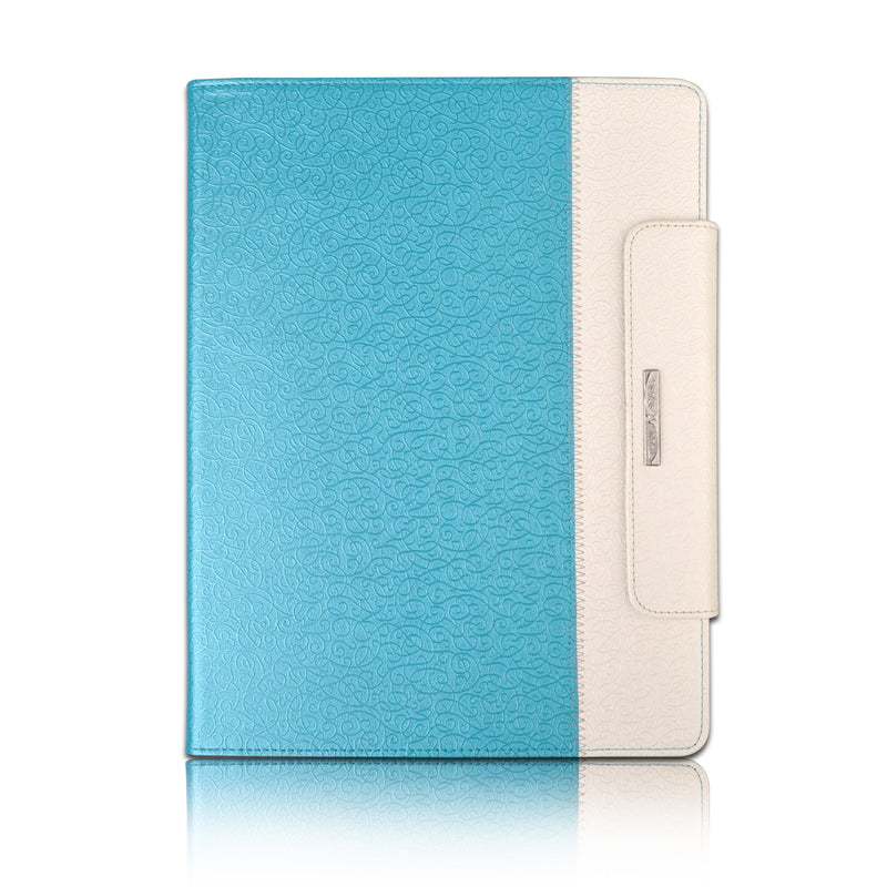 Thankscase Case for iPad Pro 12.9 2020, Rotating PC Smart Cover with Pencil Holder [Support Pencil Charging], Wallet Pocket, Hand Strap for iPad Pro 12.9 4th Gen/ 3rd Gen