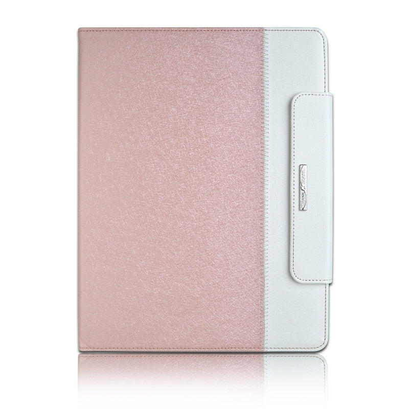 Thankscase Case for iPad Pro 12.9 2020, Rotating PC Smart Cover with Pencil Holder [Support Pencil Charging], Wallet Pocket, Hand Strap for iPad Pro 12.9 4th Gen/ 3rd Gen