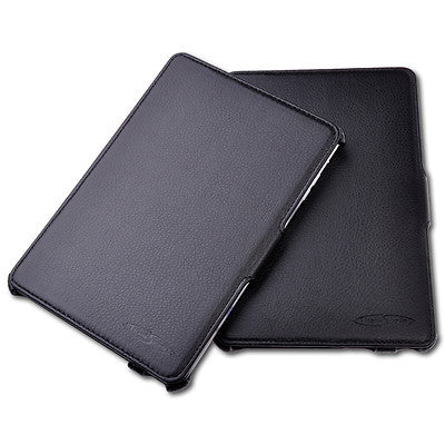 for iPad Mini Leather with Microfiber Case Cover with Smart Cover Function.