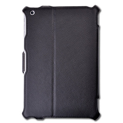 for iPad Mini Leather with Microfiber Case Cover with Smart Cover Function.