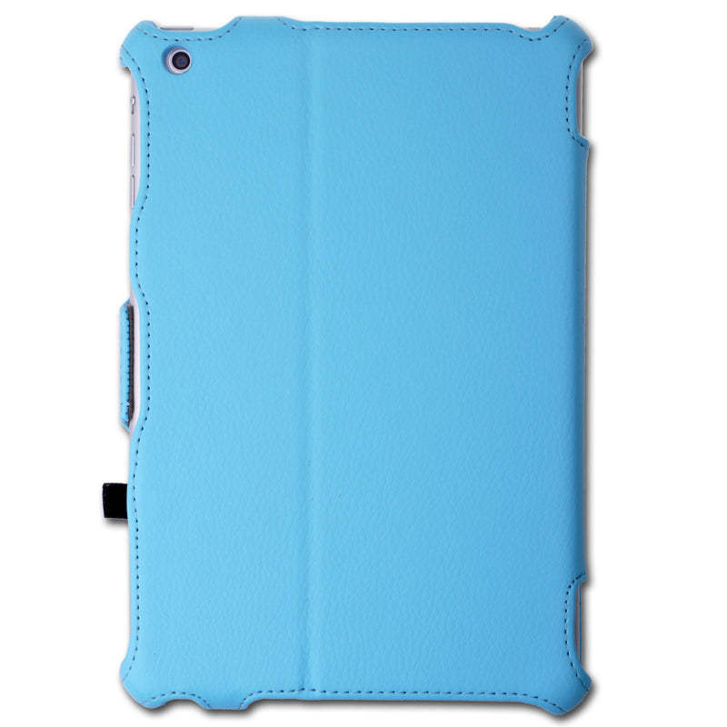 for iPad Mini Leather with Microfiber Case Cover with Smart Cover Function.
